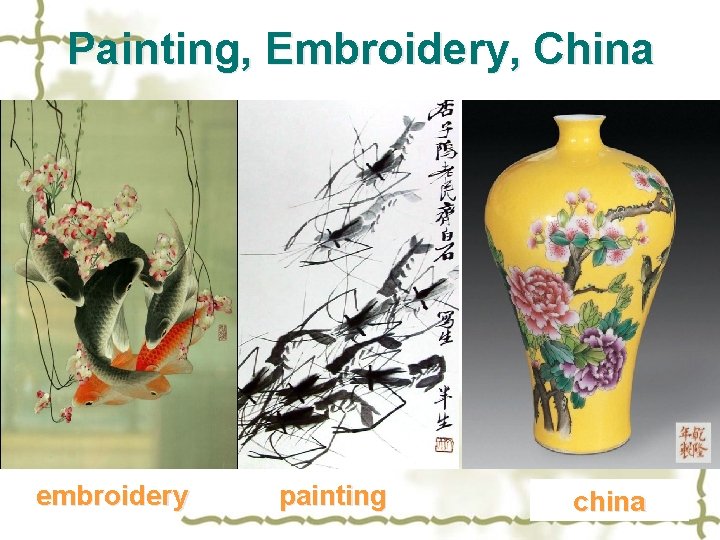 Painting, Embroidery, China embroidery painting china 