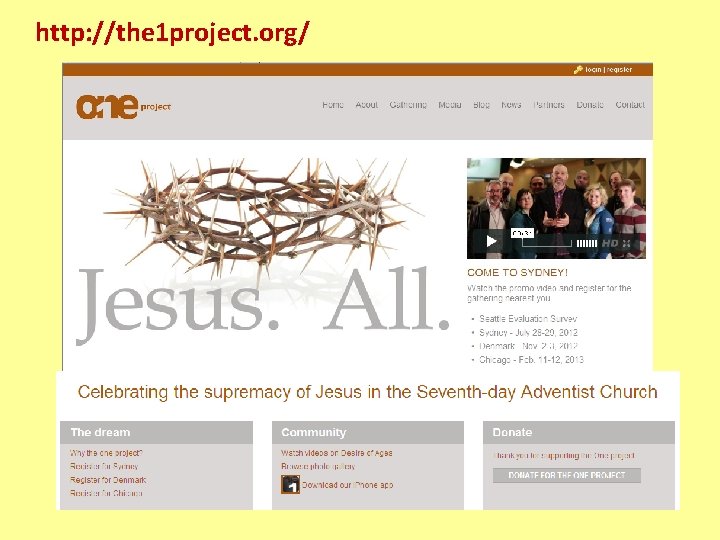 http: //the 1 project. org/ 