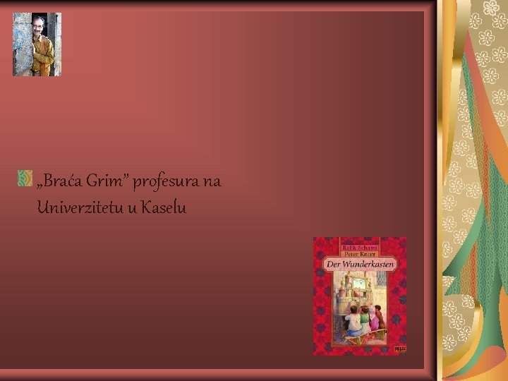 „Braća Grim” profesura na Univerzitetu u Kaselu 