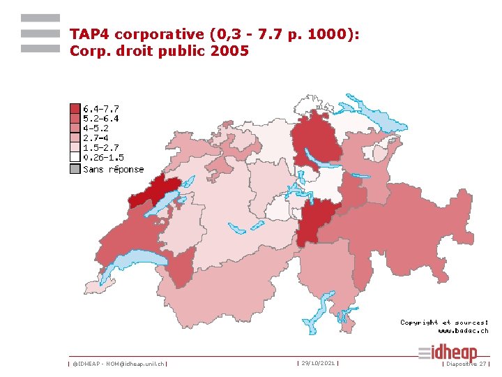 TAP 4 corporative (0, 3 - 7. 7 p. 1000): Corp. droit public 2005