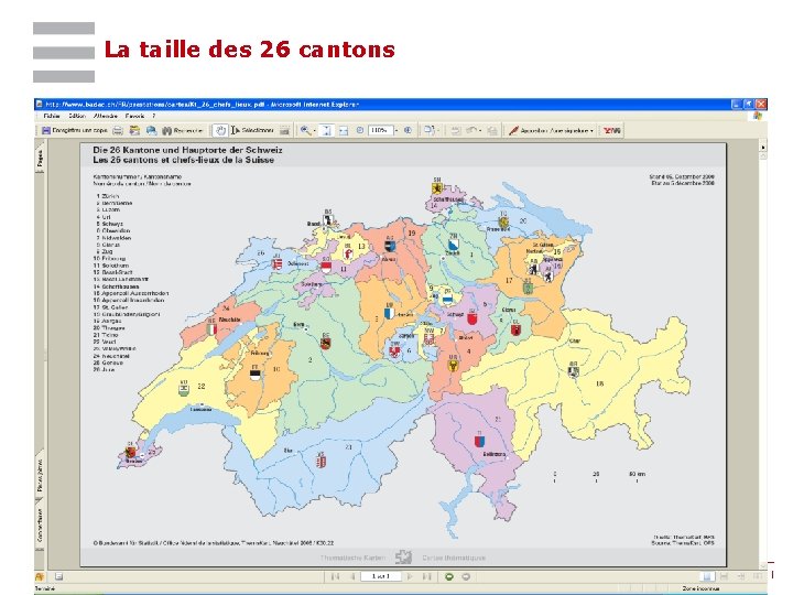 La taille des 26 cantons | ©IDHEAP - NOM@idheap. unil. ch | | 29/10/2021