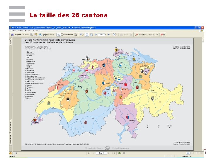 La taille des 26 cantons | ©IDHEAP - NOM@idheap. unil. ch | | 29/10/2021