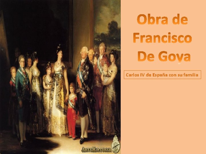 Carlos IV de España con su familia 