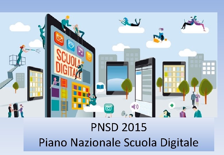 PNSD 2015 Piano Nazionale Scuola Digitale 