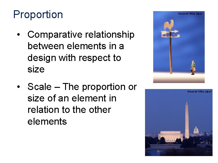 Proportion Microsoft Office clipart • Comparative relationship between elements in a design with respect