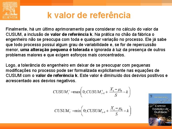 k valor de referência Finalmente, há um último aprimoramento para considerar no cálculo do