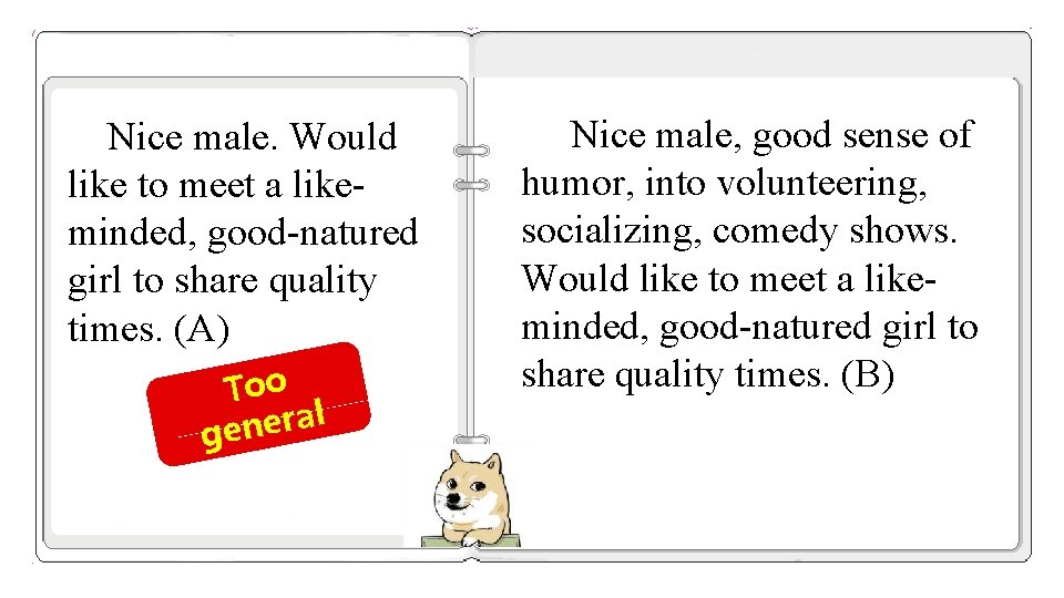 Nice male. Would like to meet a likeminded, good-natured girl to share quality times. Nice male. Would like to meet a likeminded, good-natured girl to share quality times.