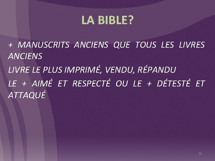 LA BIBLE? + MANUSCRITS ANCIENS QUE TOUS LES LIVRES ANCIENS LIVRE LE PLUS IMPRIMÉ,