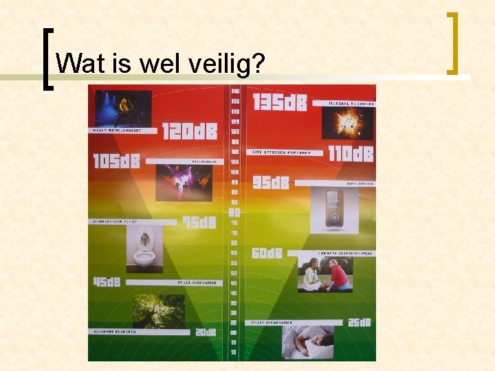 Wat is wel veilig? 