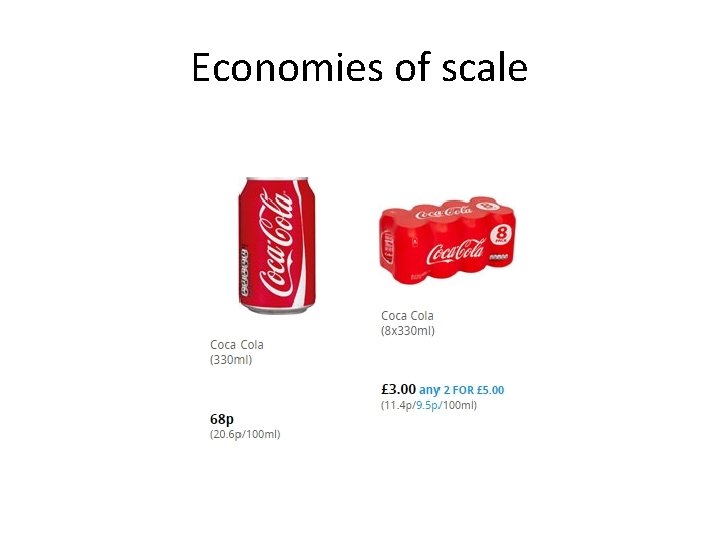 Economies of scale 