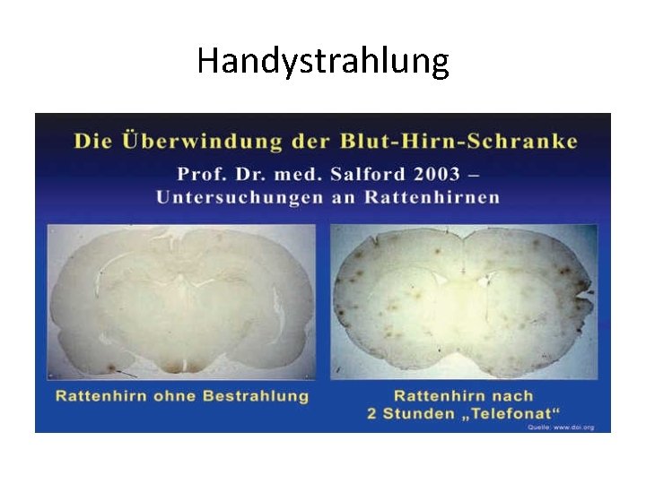 Handystrahlung 