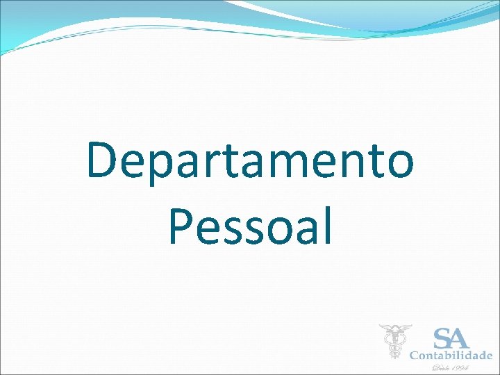 Departamento Pessoal 