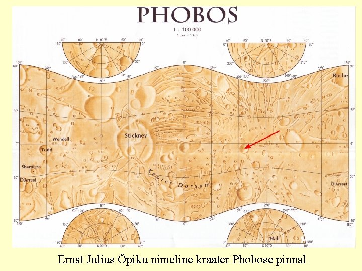 Ernst Julius Öpiku nimeline kraater Phobose pinnal 