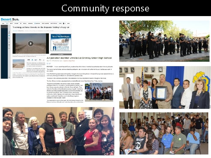 Community response 