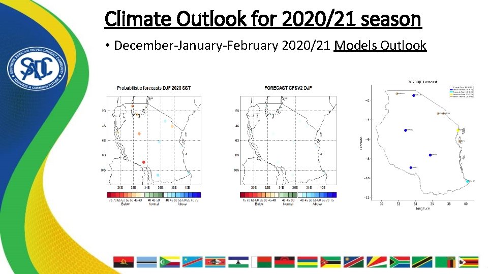 Climate Outlook for 2020/21 season • December-January-February 2020/21 Models Outlook 