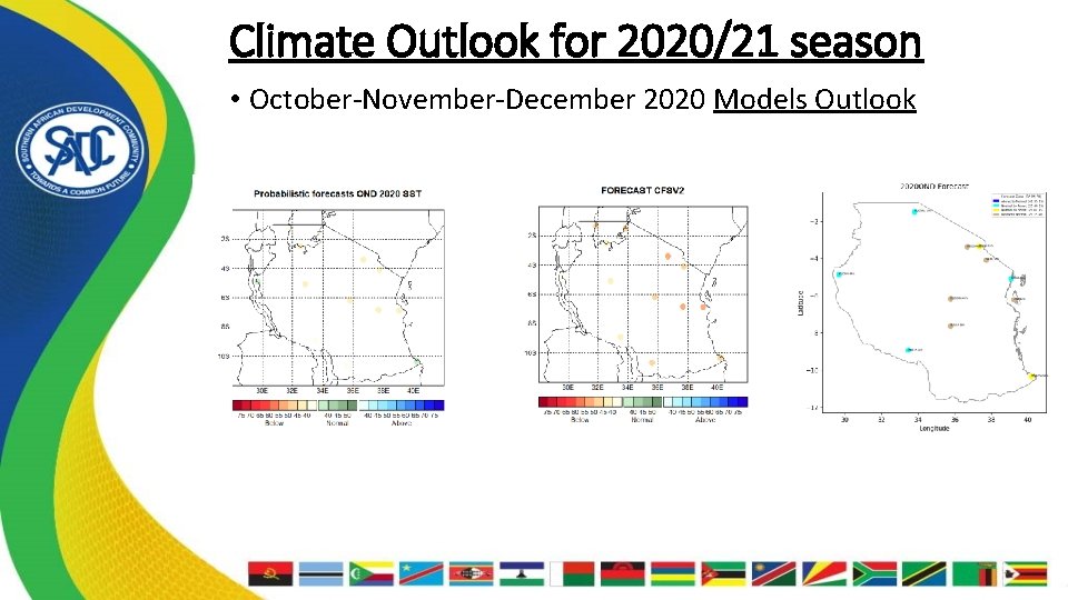 Climate Outlook for 2020/21 season • October-November-December 2020 Models Outlook 