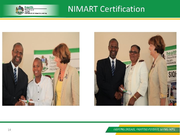 NIMART Certification 14 