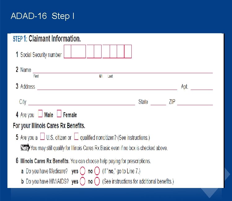 ADAD-16 Step I 