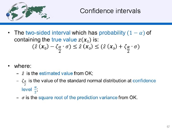 Confidence intervals • 57 