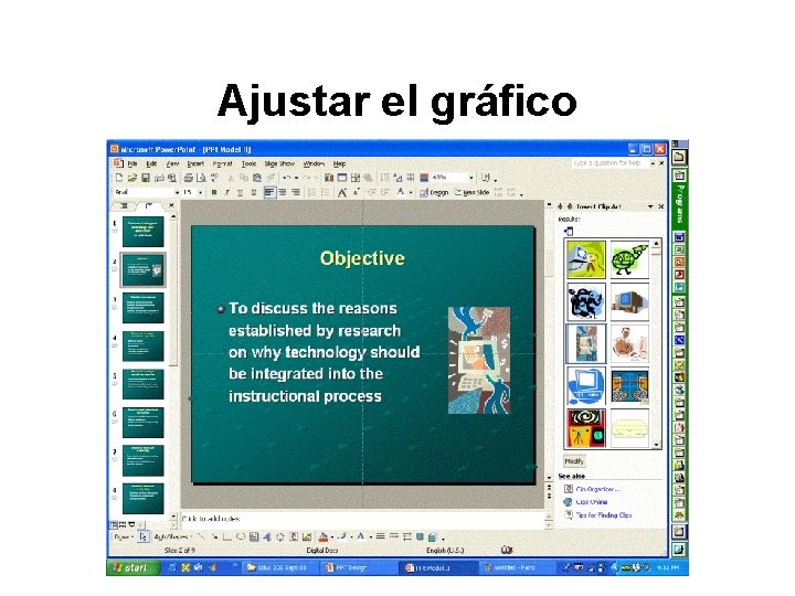 Ajustar el gráfico 