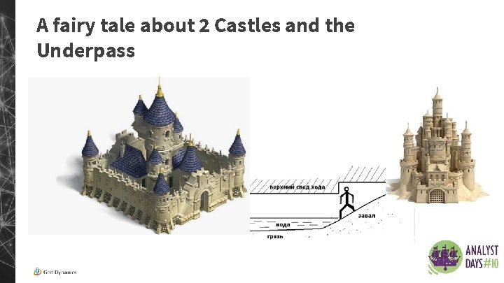 A fairy tale about 2 Castles and the Underpass 