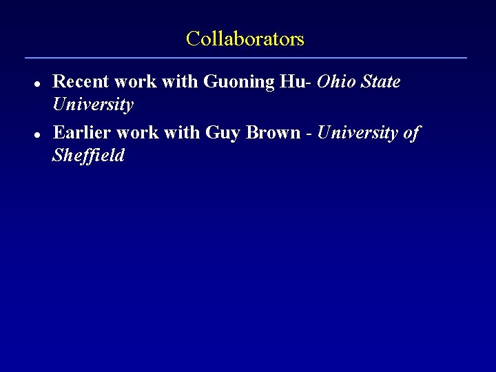 Monaural Speech Segregation Representation Pitch and Amplitude Modulation