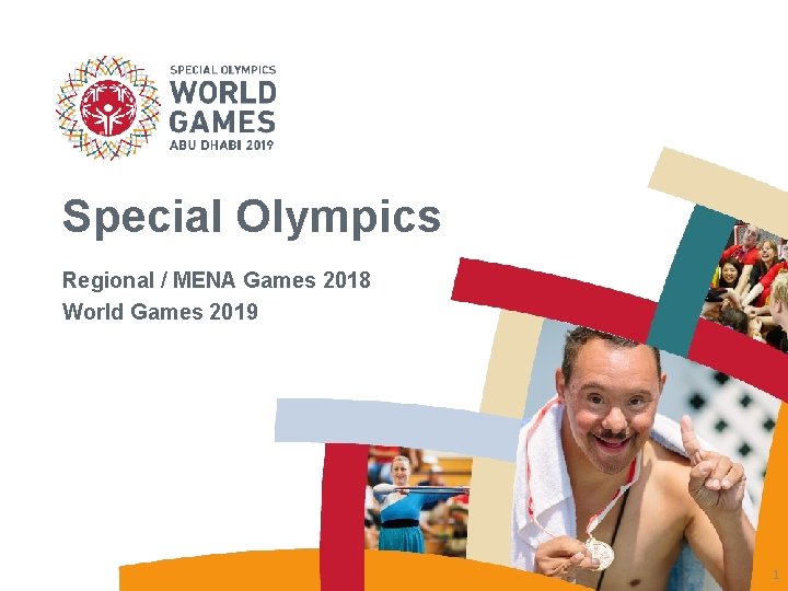 Special Olympics Regional / MENA Games 2018 World Games 2019 1 