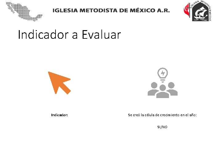 Indicador a Evaluar Indicador: Se creó la célula de crecimiento en el año: SI/NO