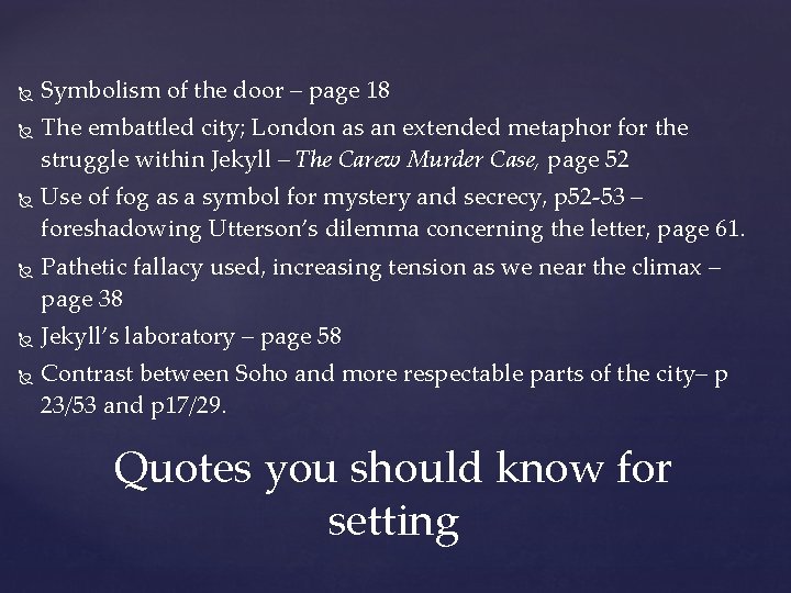  Symbolism of the door – page 18 The embattled city; London as an