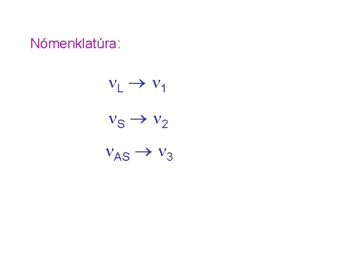 Nómenklatúra: n. L n 1 n. S n 2 n. AS n 3 