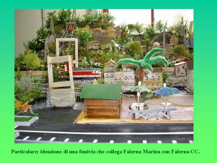 Particolare: ideazione di una funivia che collega Falerna Marina con Falerna CC. 