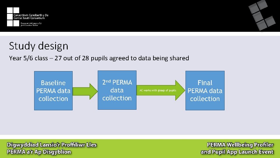 Study design Year 5/6 class – 27 out of 28 pupils agreed to data