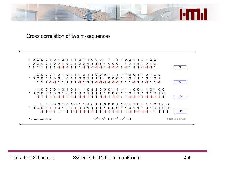 Tim-Robert Schönbeck Systeme der Mobilkommunikation 4. 4 