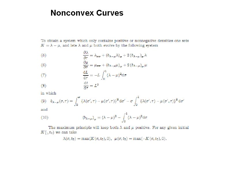 Nonconvex Curves 
