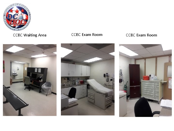 CCBC Waiting Area CCBC Exam Room 