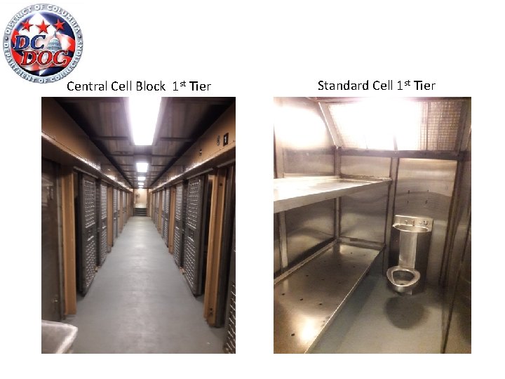 Central Cell Block 1 st Tier Standard Cell 1 st Tier 