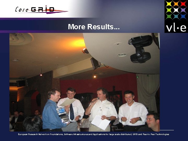 More Results. . . European Research Network on Foundations, Software Infrastructures and Applications for