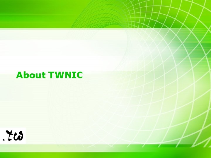 About TWNIC 