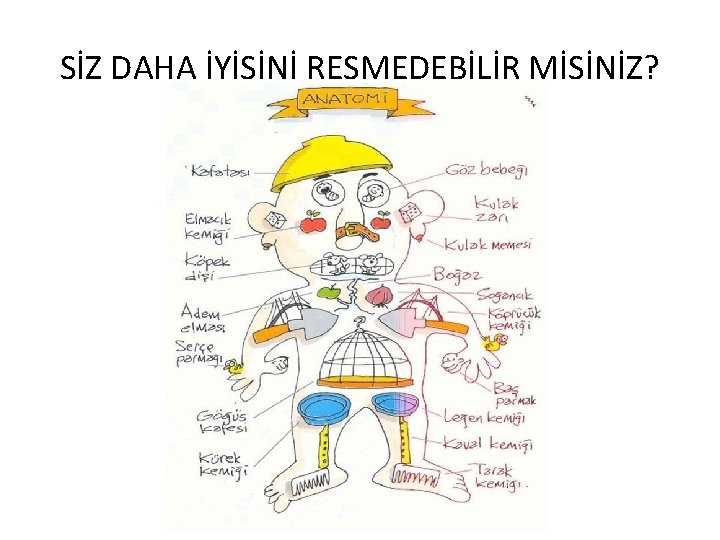 SİZ DAHA İYİSİNİ RESMEDEBİLİR MİSİNİZ? 