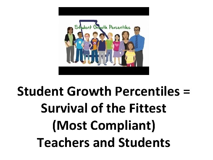 Student Growth Percentiles = Survival of the Fittest (Most Compliant) Teachers and Students 