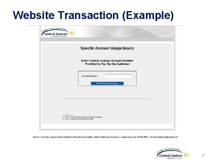 Example Transactions On Website Customer and Aggregated Data December 16 Technical Conference