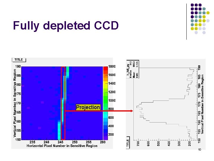 Fully depleted CCD Projection 10 