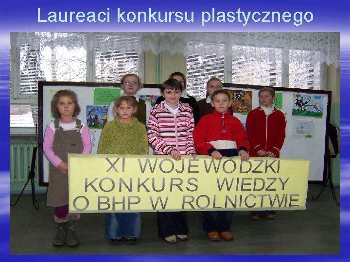 Laureaci konkursu plastycznego 