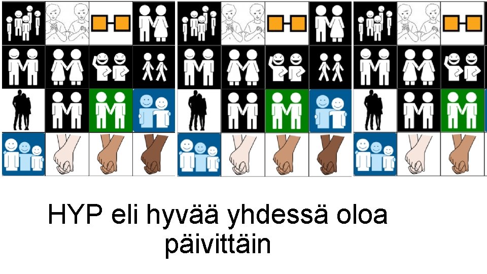 HYP eli hyvää yhdessä oloa päivittäin 