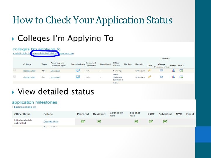 How to Check Your Application Status 