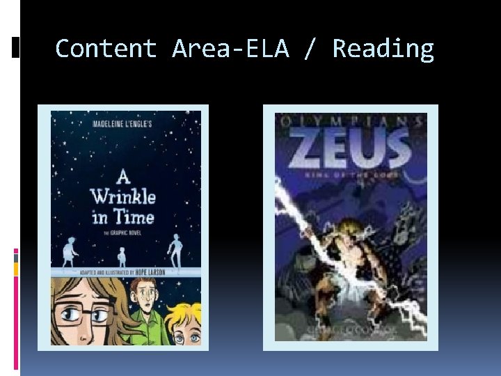 Content Area-ELA / Reading 