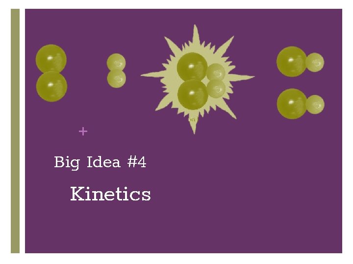 + Big Idea #4 Kinetics 