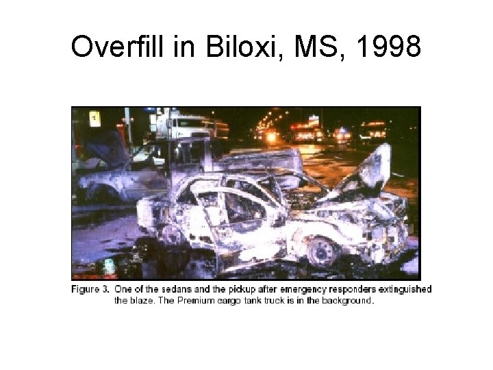 Overfill in Biloxi, MS, 1998 