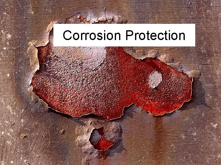 Corrosion Protection 