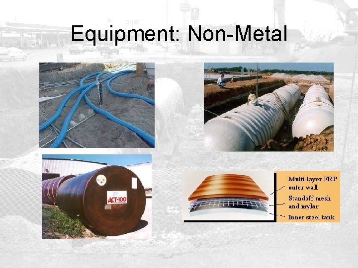 Equipment: Non-Metal 